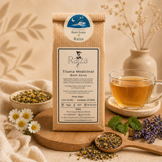 Tisana Medicinal Bom Sono – Raíza