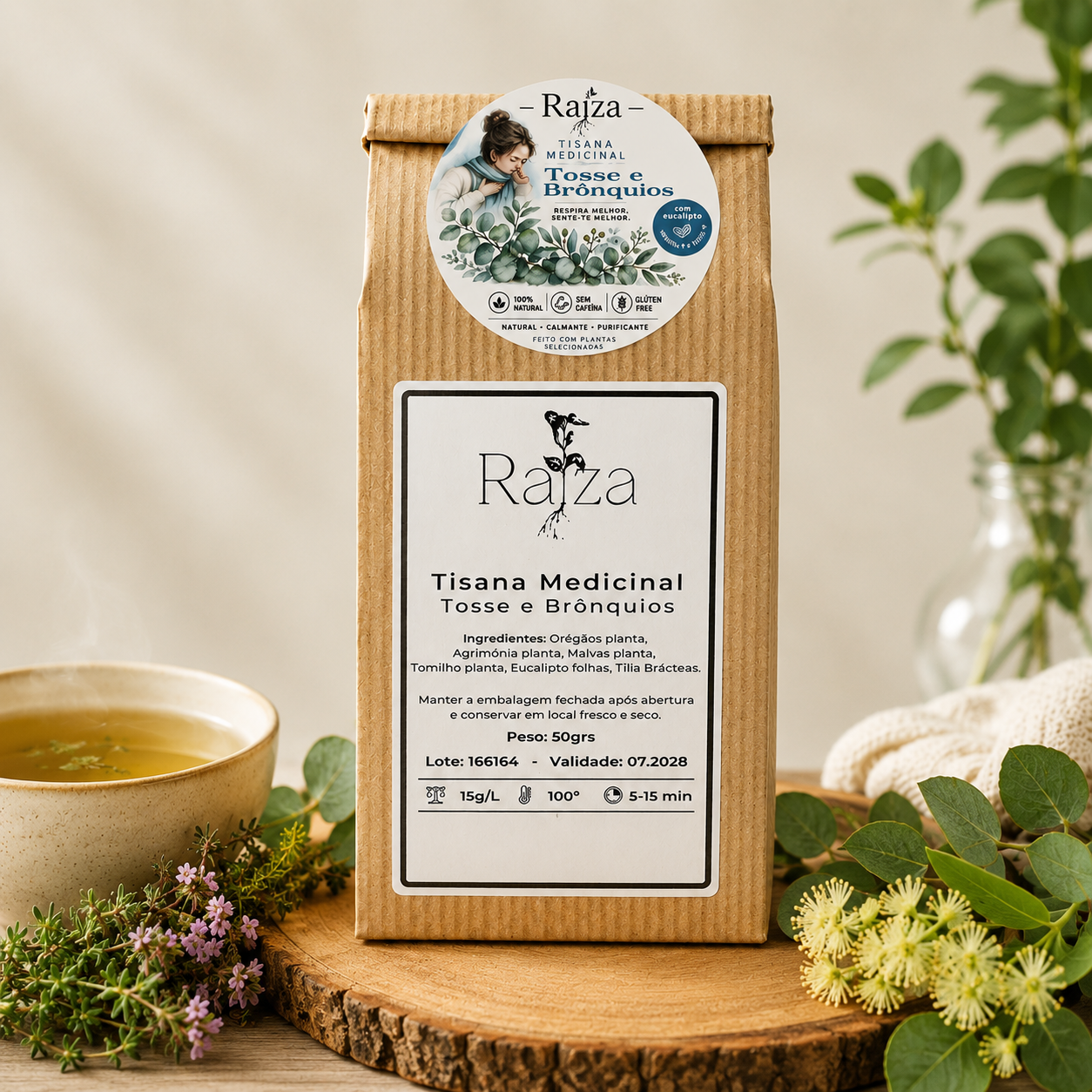 Tisana Medicinal Tosse e Brônquios